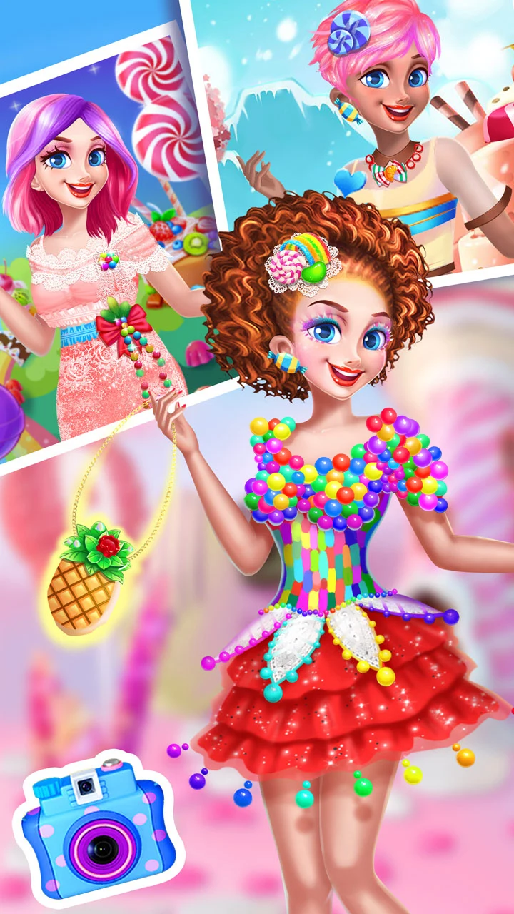 Candy Girl Makeup: Diy Dressup screenshot