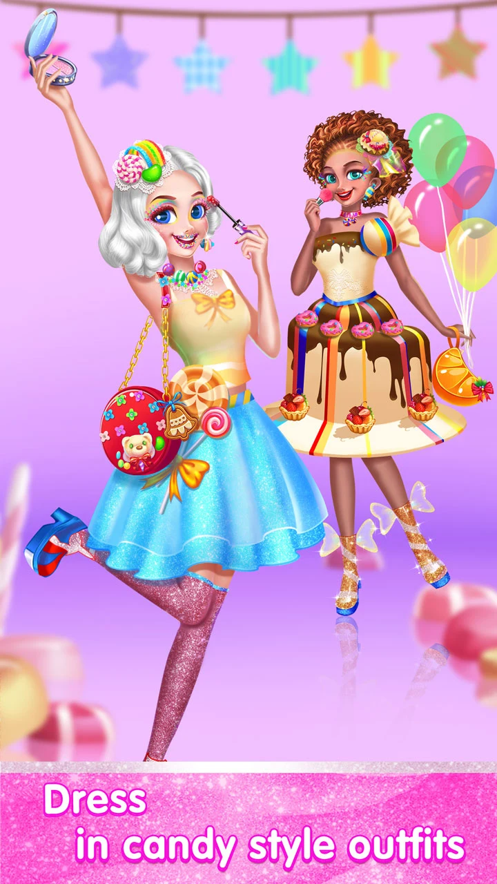Candy Girl Makeup: Diy Dressup screenshot